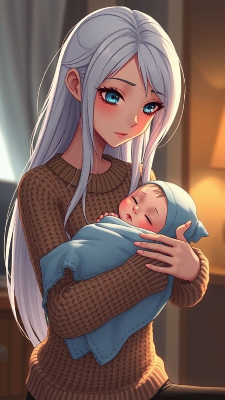 Семейное счастье у окна