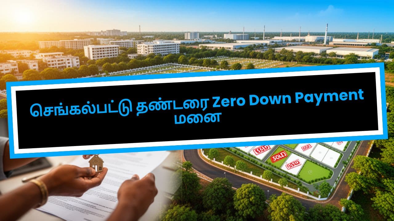 செங்கல்பட்டு தண்டரை Zero Down Payment மனை