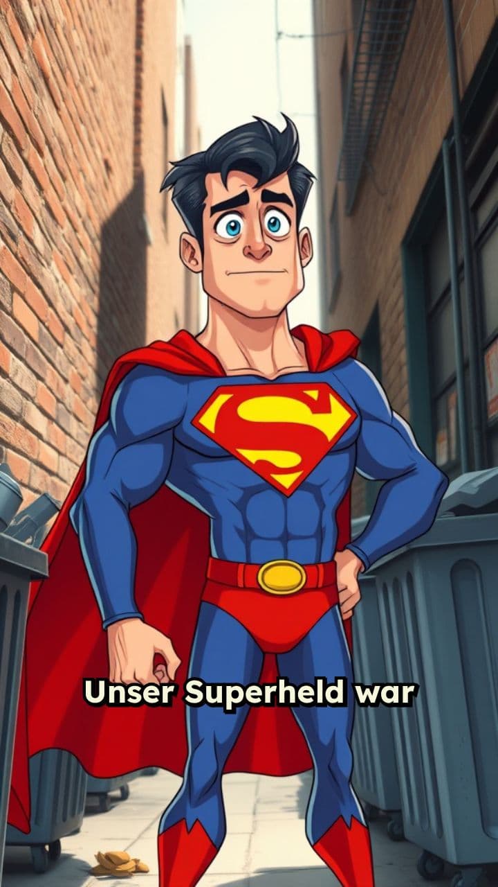 Der Verwirrte Superheld