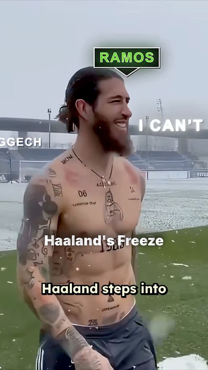Haaland’s Minus Eight Ice Bath