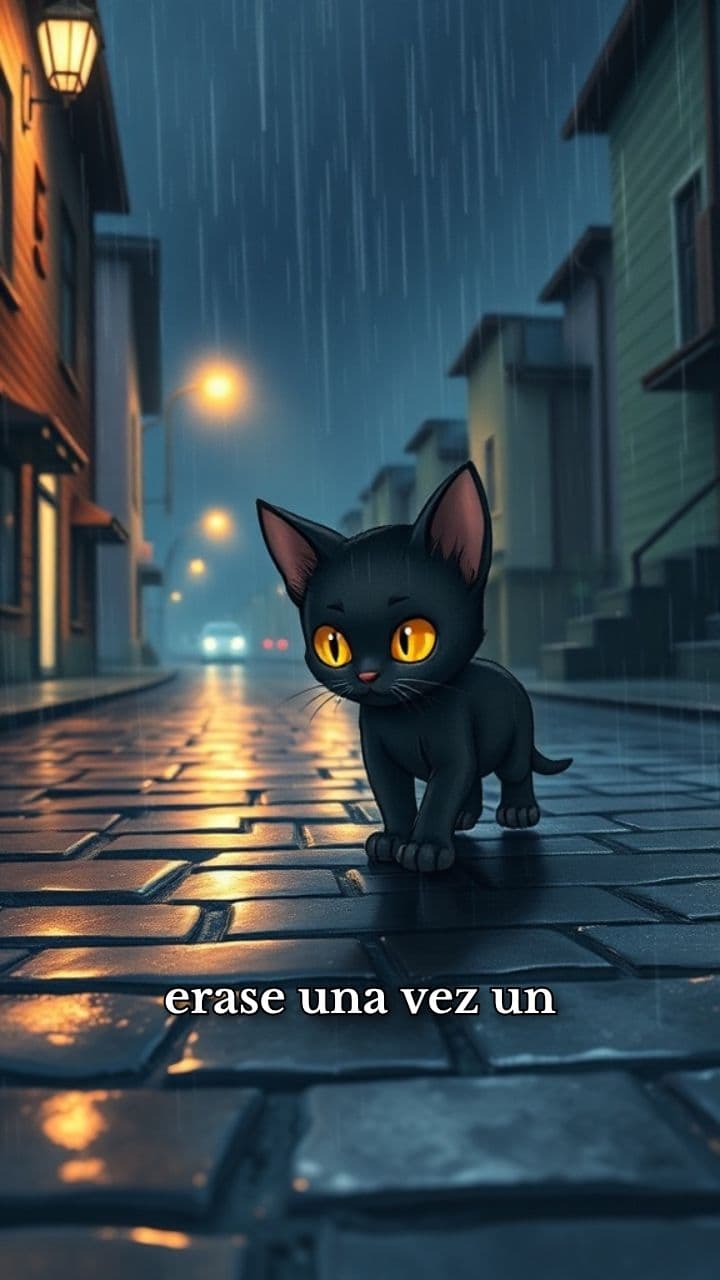 El gatito negro del convento