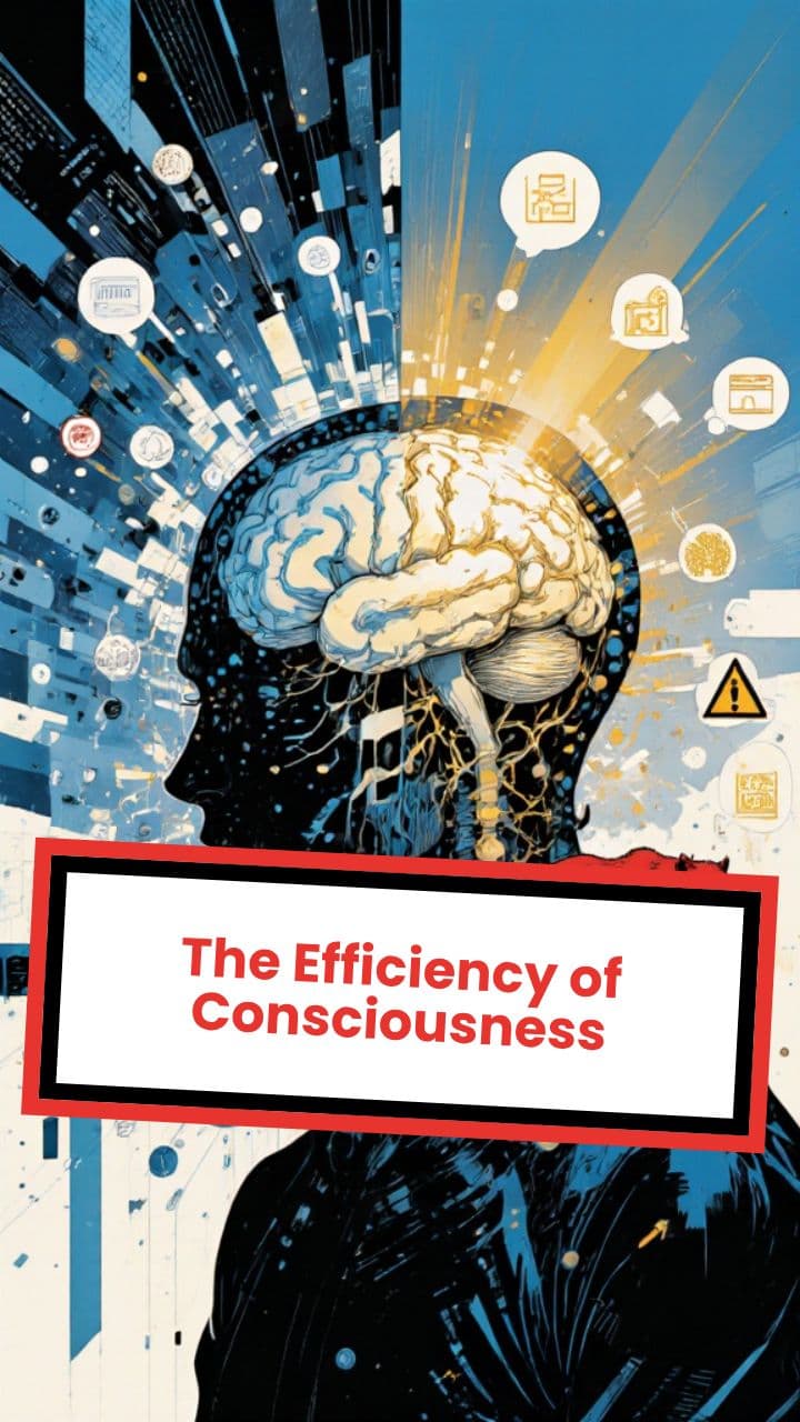 The Efficiency of Consciousness