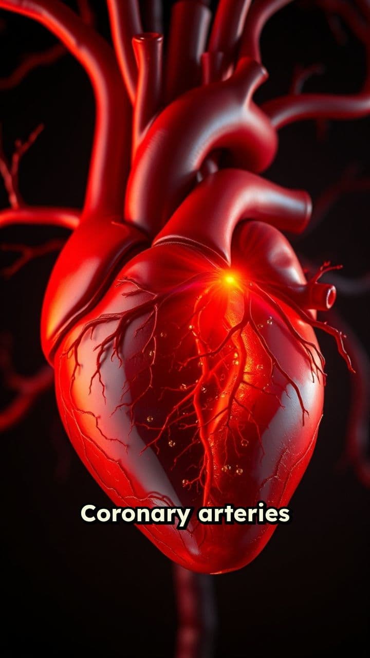 Coronary Blood Flow to the Heart Muscle