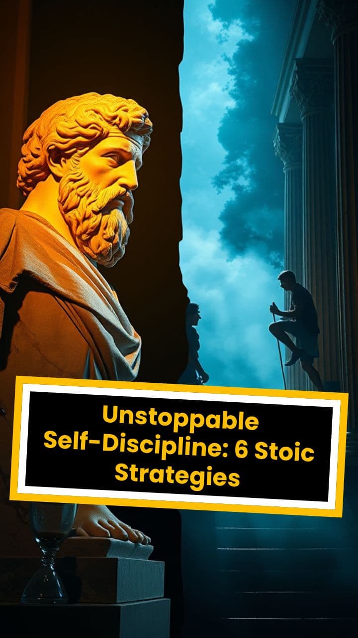 Unstoppable Self-Discipline: 6 Stoic Strategies