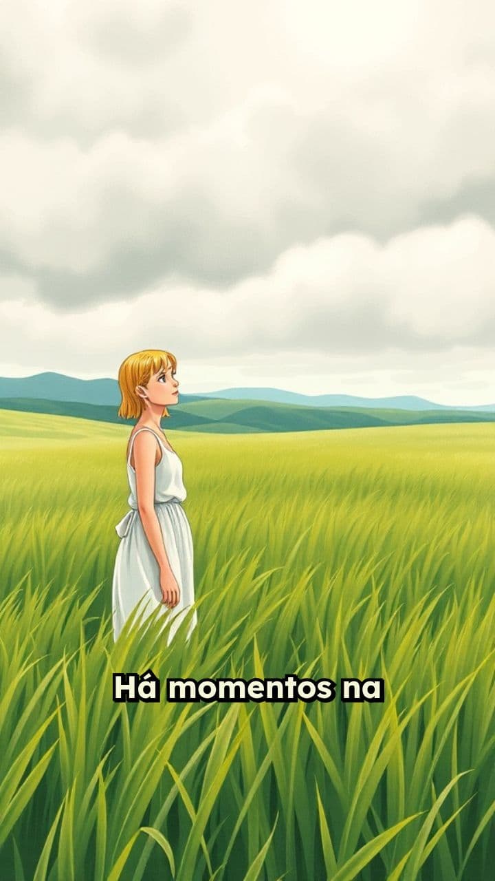 A Esperança da Vida - Estilo Ghibli