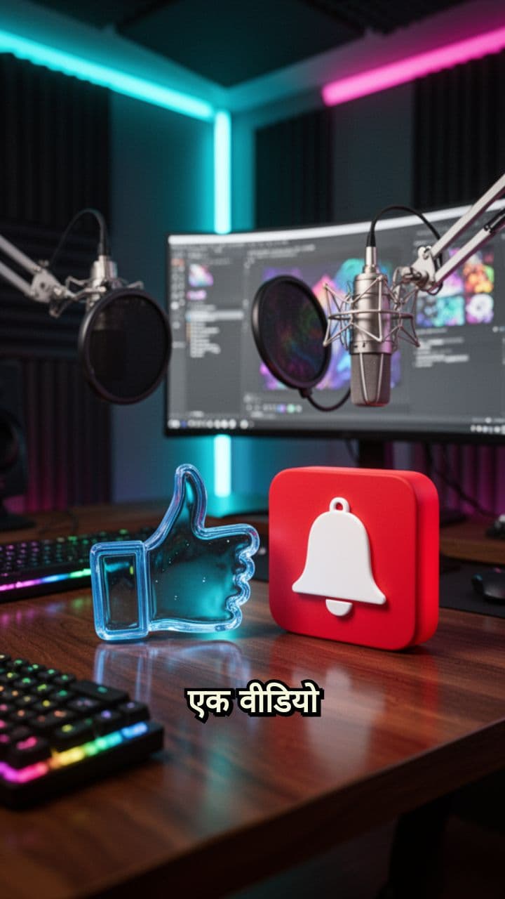 लाइक और सब्सक्राइब बटन वीडियो