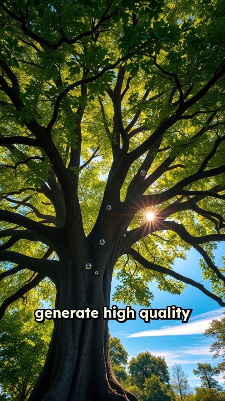 The Oxygen Contribution of Trees