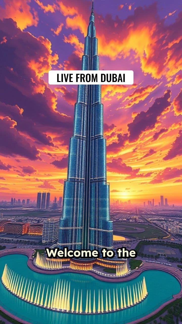 Anime Burj Khalifa Experience