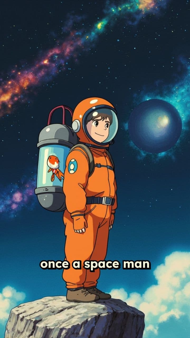 The Space Man and His Fish