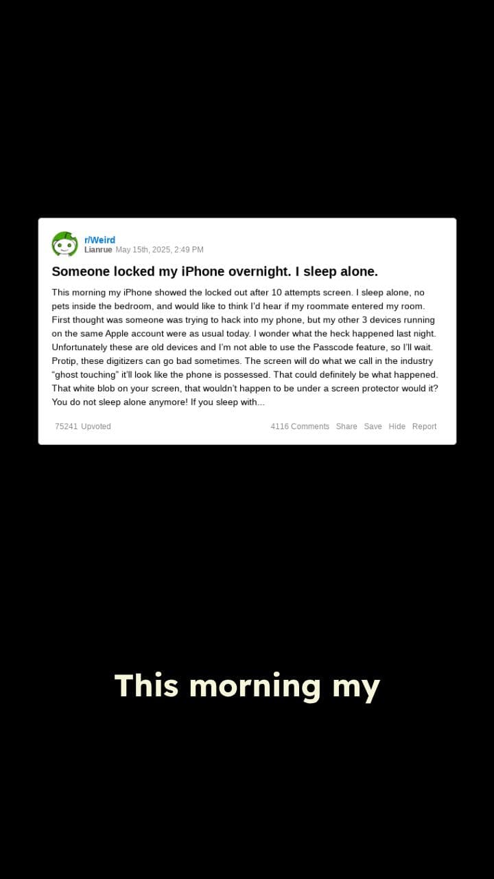 iPhone Locked Out After Ghost Touches
