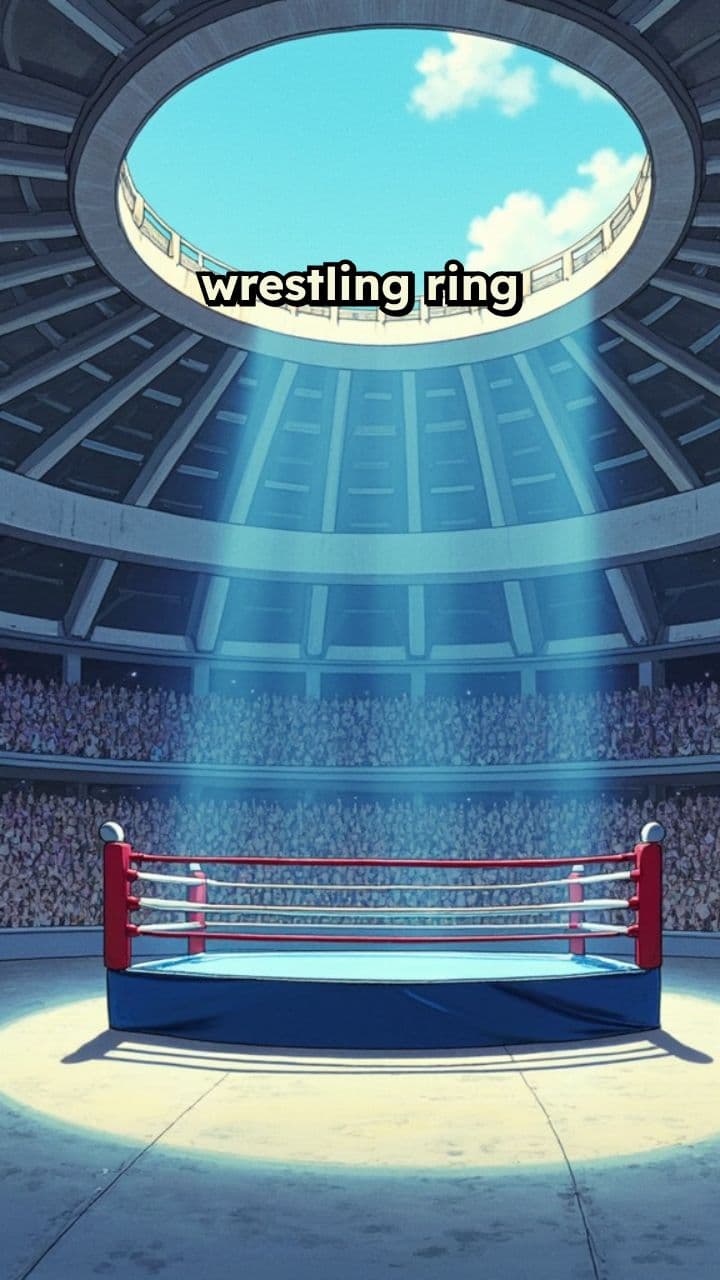 Bikini Wrestler's Bold Entrance