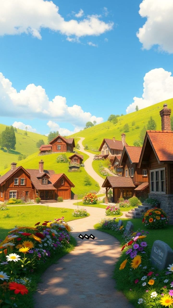 Tina and the Magic Paintbrush