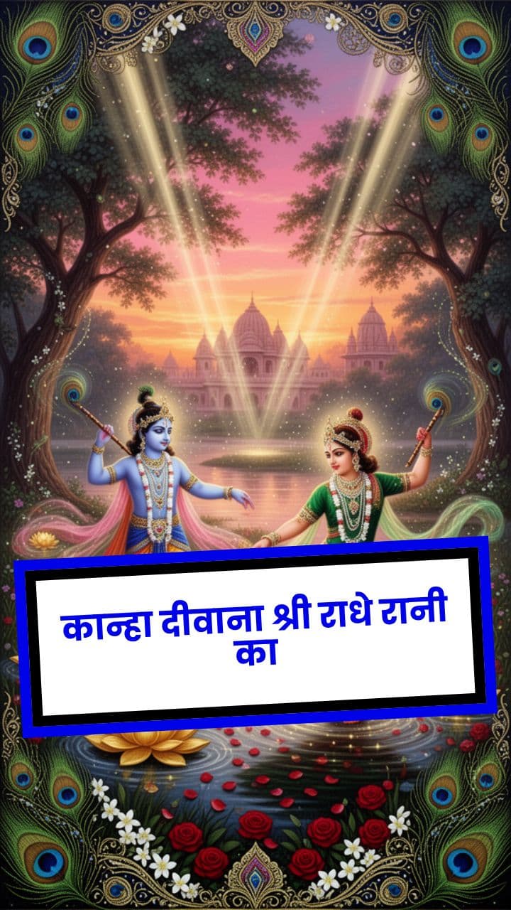 कान्हा दीवाना श्री राधे रानी का