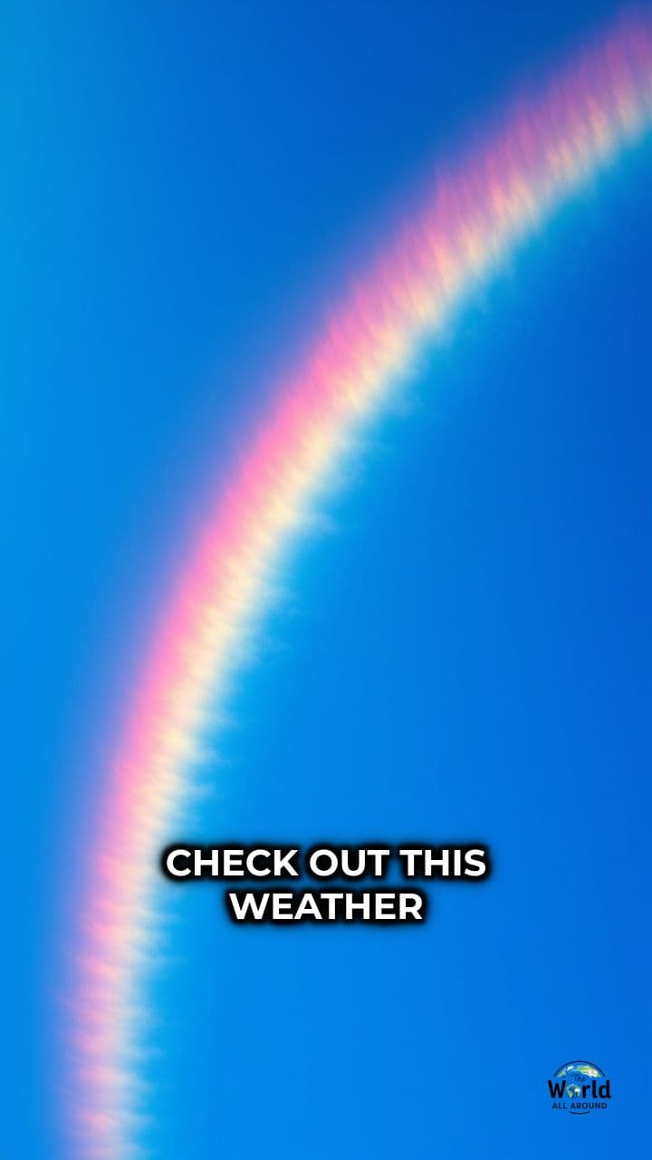 Fire Rainbow: Nature's Colorful Illusion