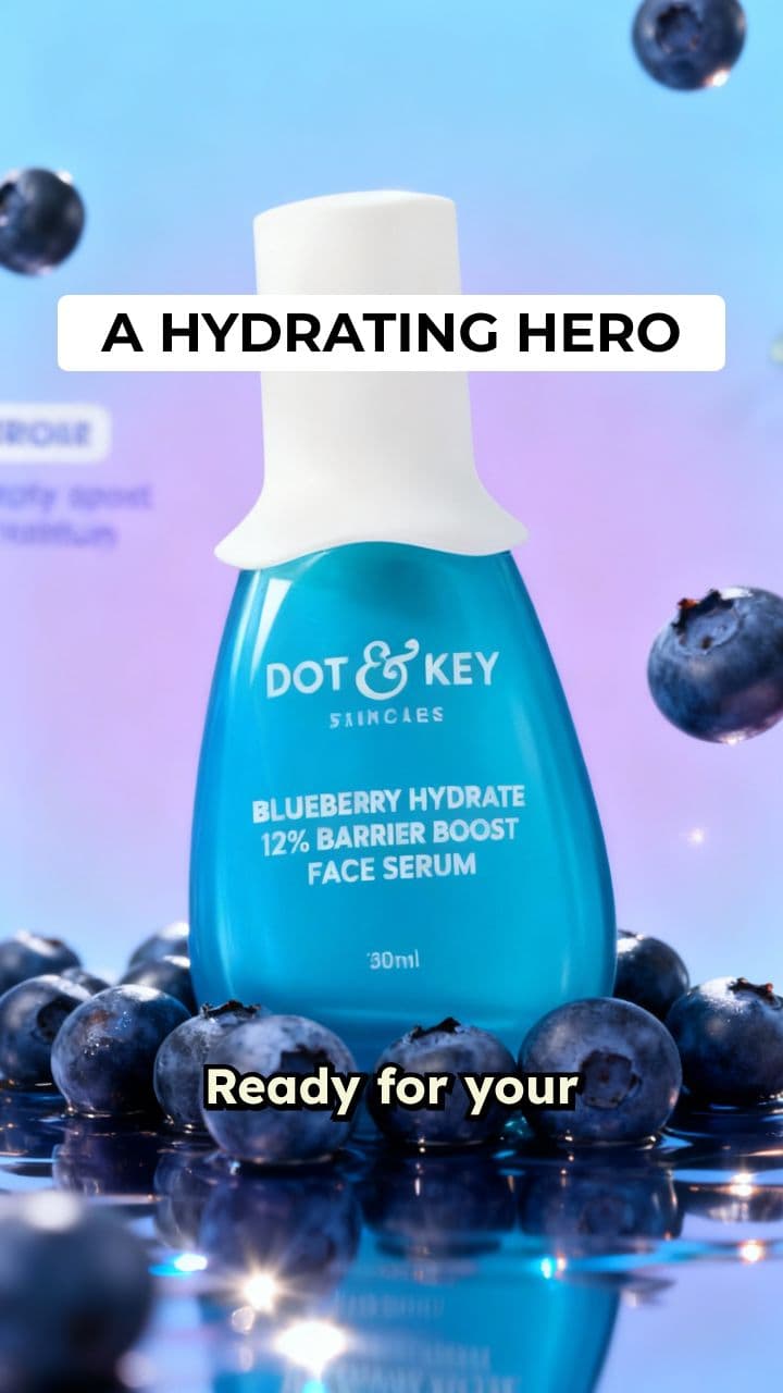 Dot & Key Blueberry Hydrate Serum Promotion