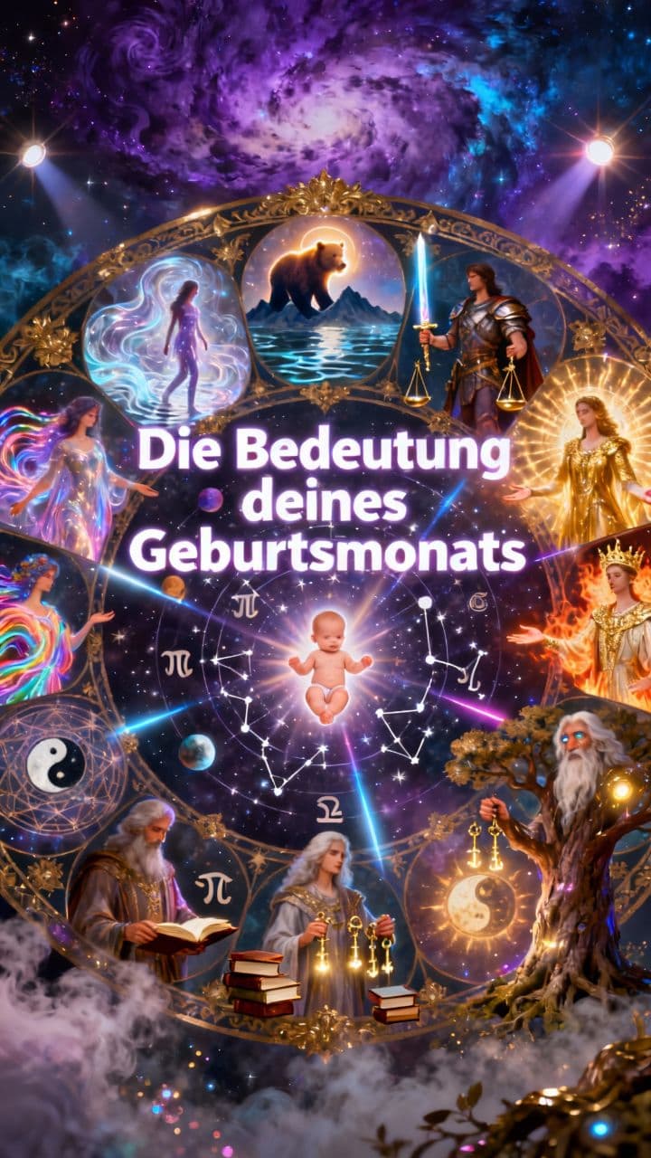 Die Bedeutung deines Geburtsmonats