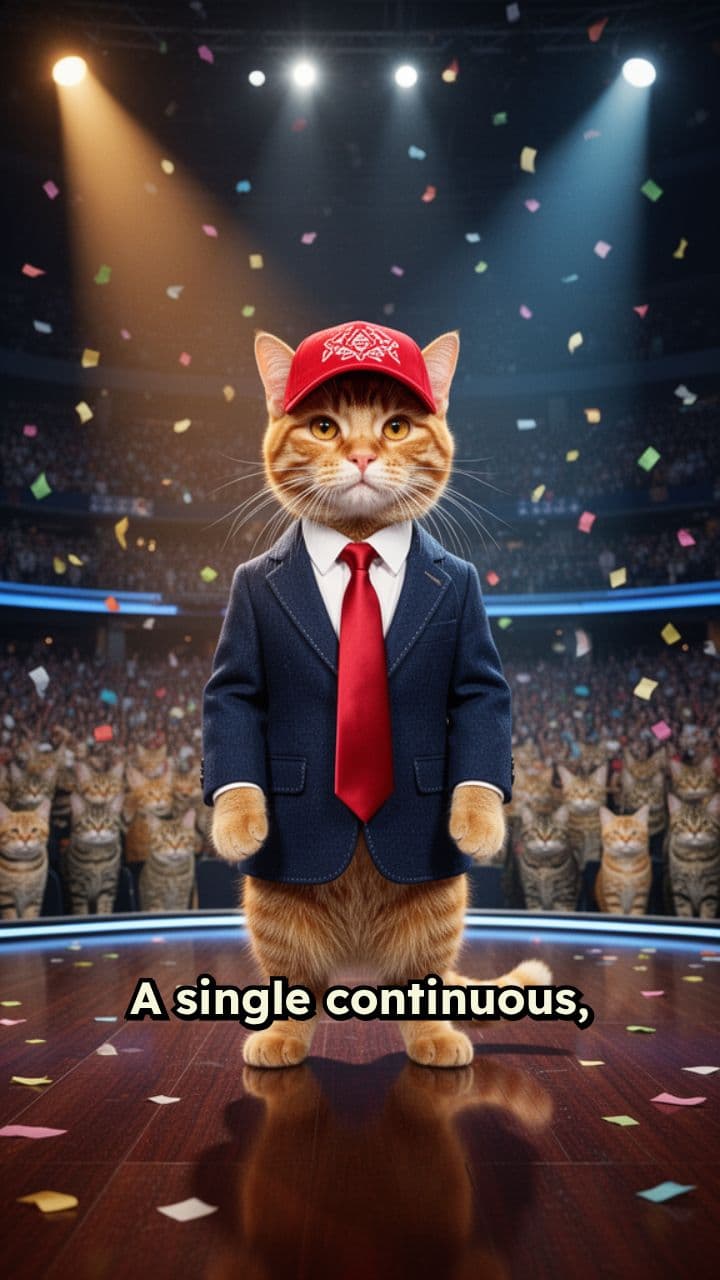 Ginger Tabby Rally Dance in Suit
