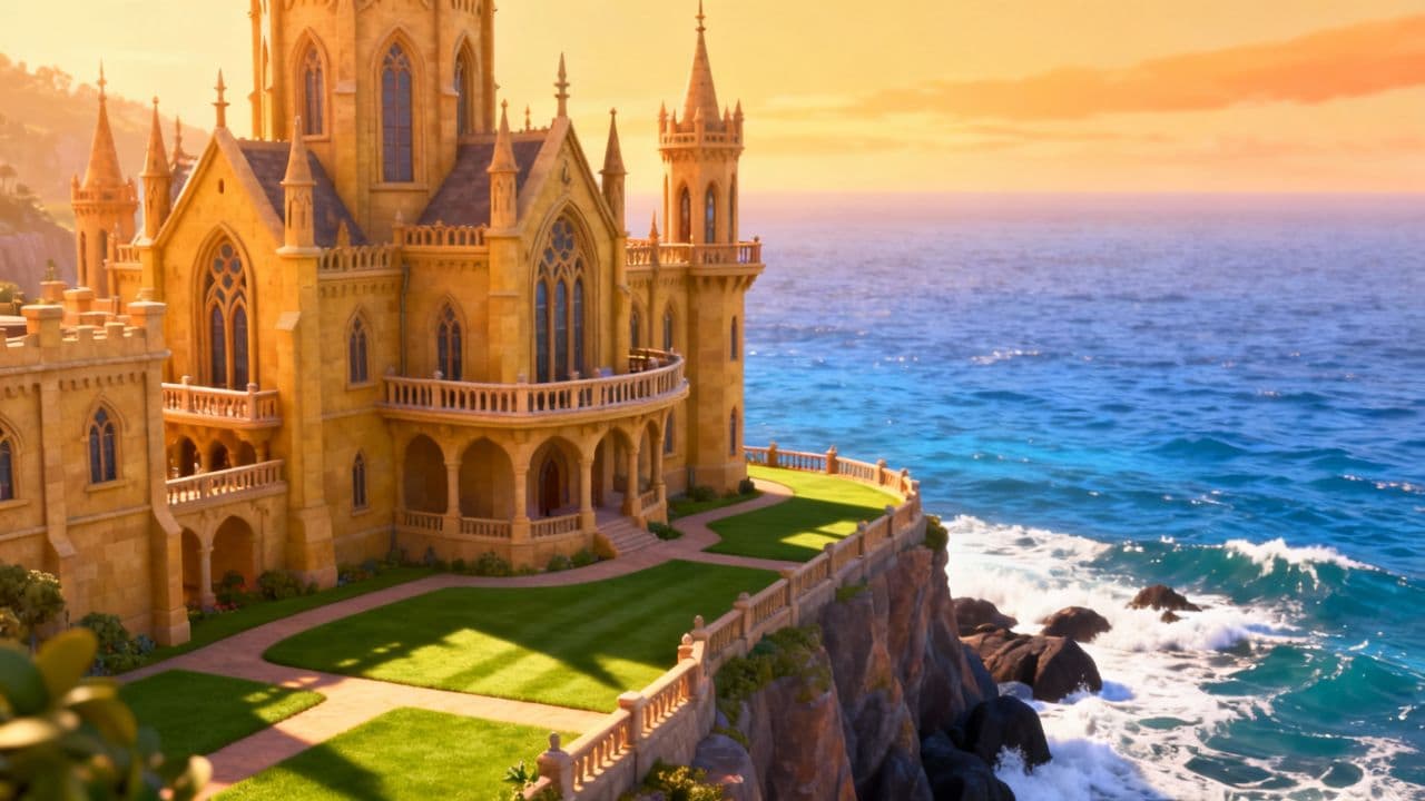 #7794-A Moment at Manly Castle