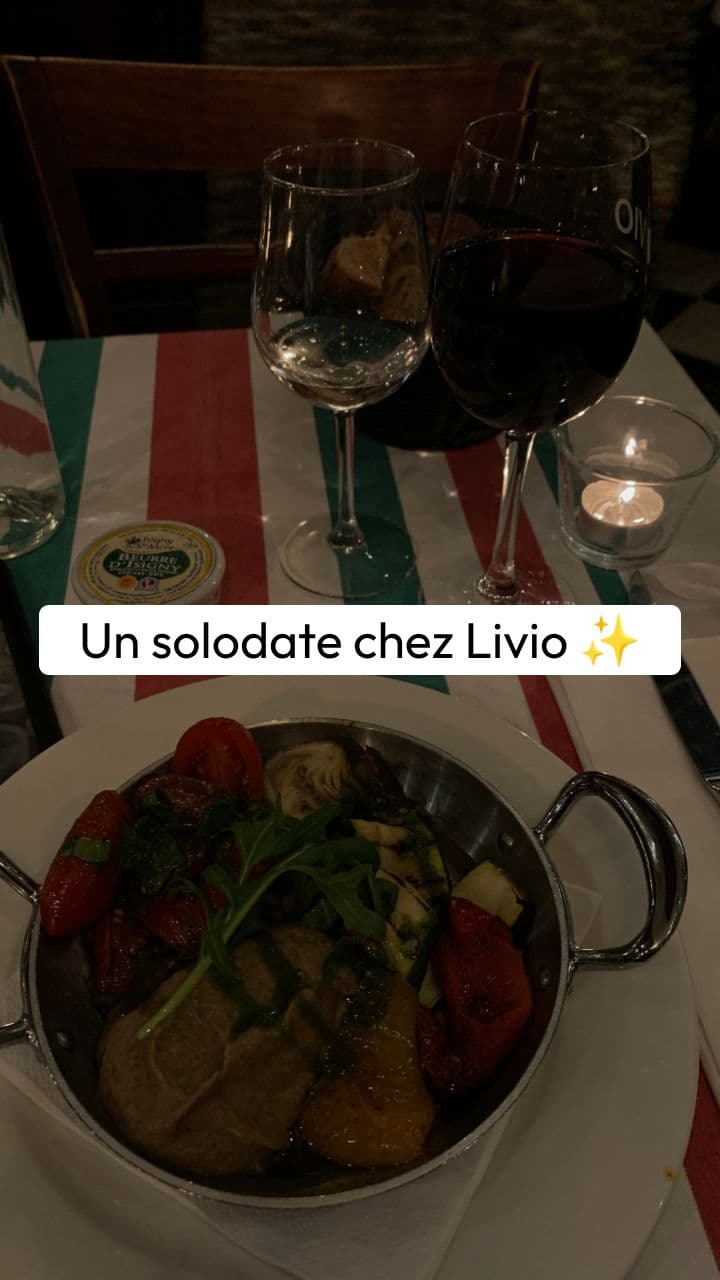 SoloDate au restaurant Livio