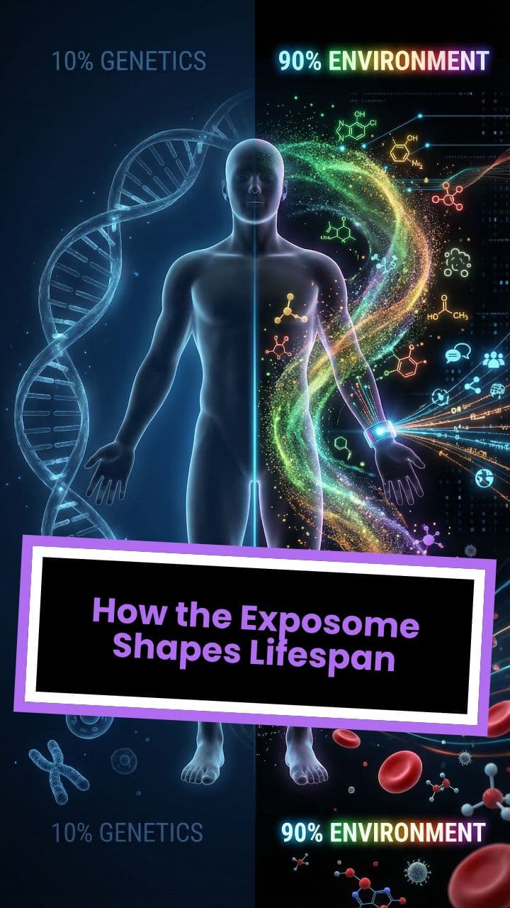 How the Exposome Shapes Lifespan