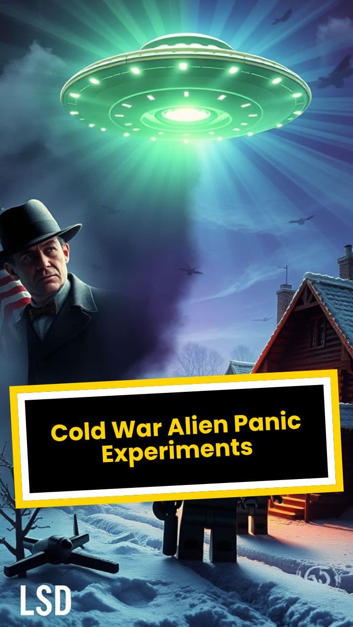 Cold War Alien Panic Experiments