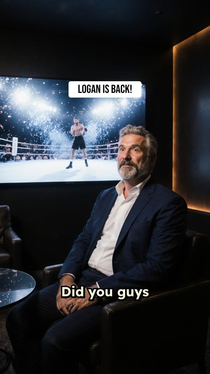 Logan Paul Fight Reaction