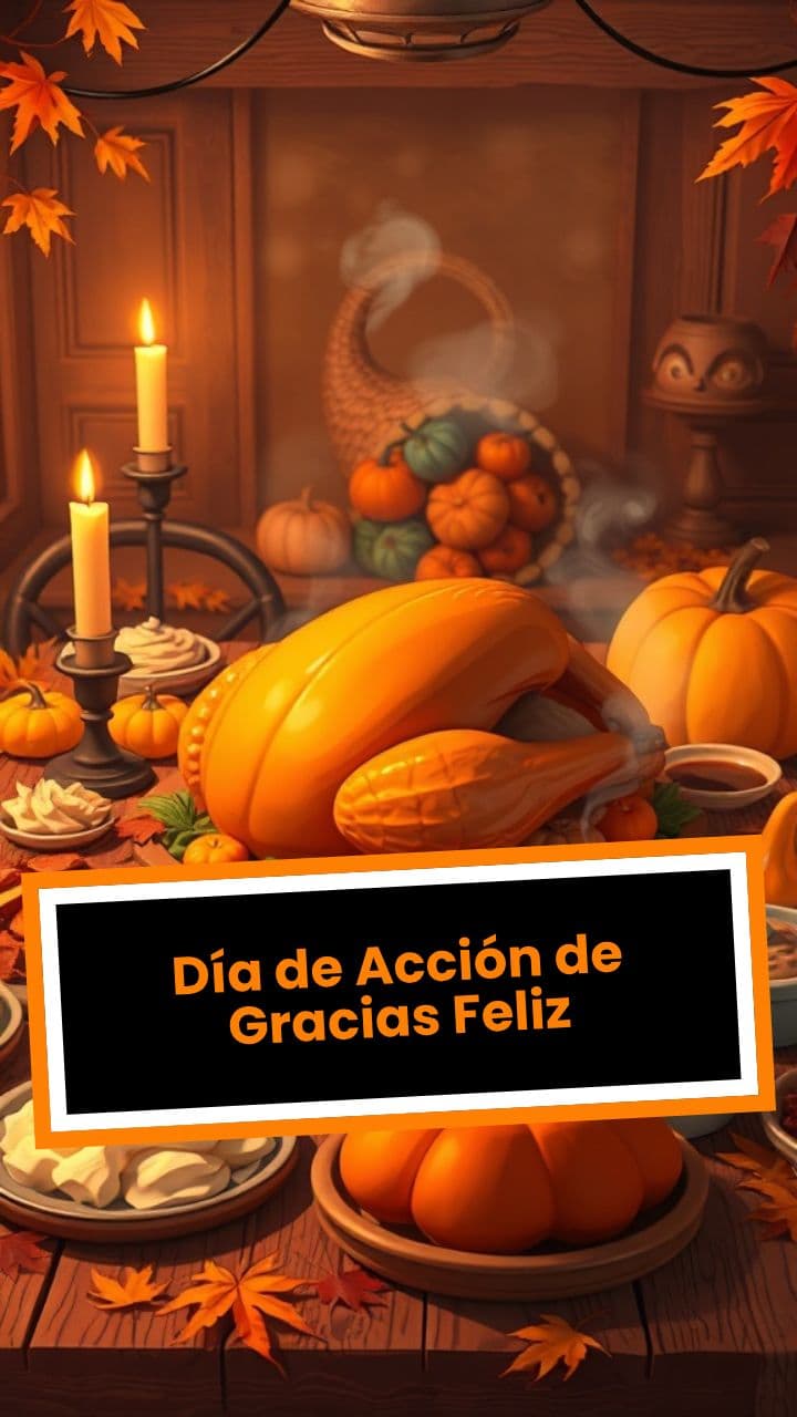 Día de Acción de Gracias Feliz
