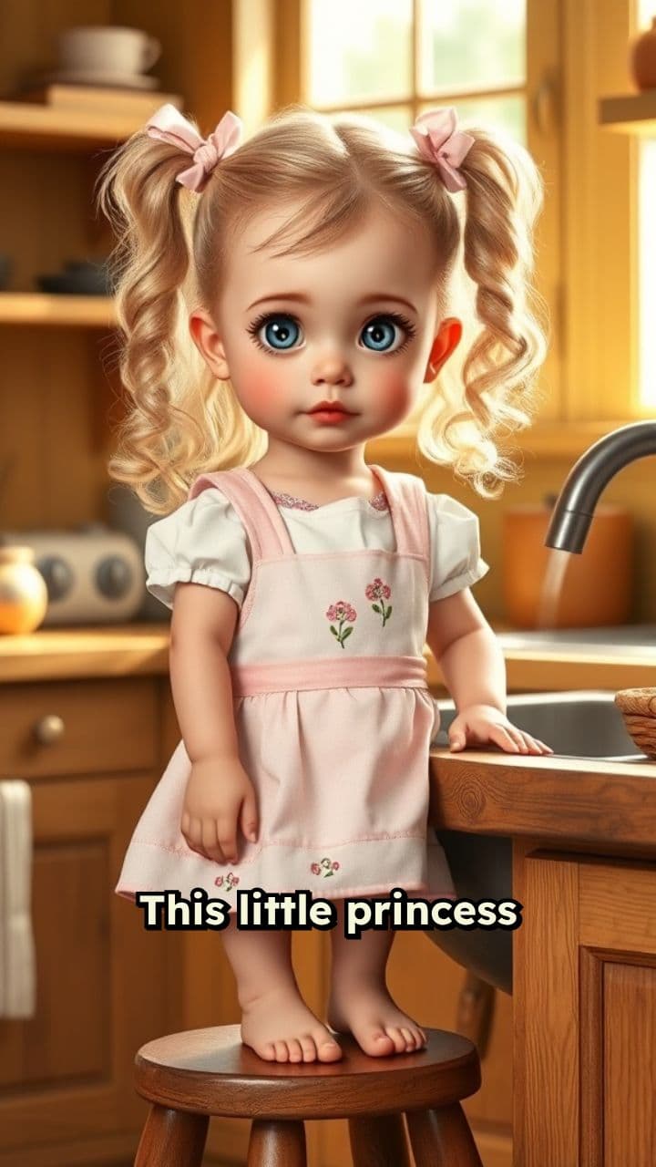 Adorable Hand Washing Routine Before Dinner