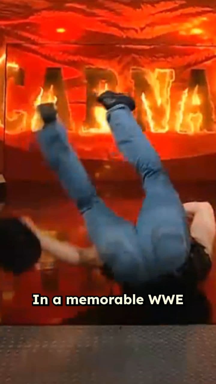 Brock Lesnar's Memorable Slip on WWE Raw