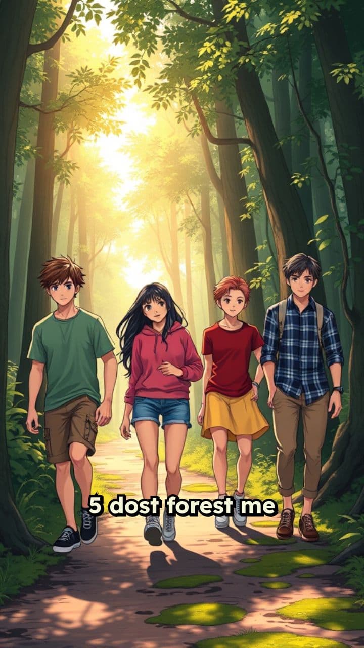 Five Friends Go to the Forest