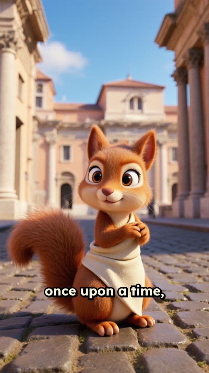 Guilia the Gladiator Squirrel