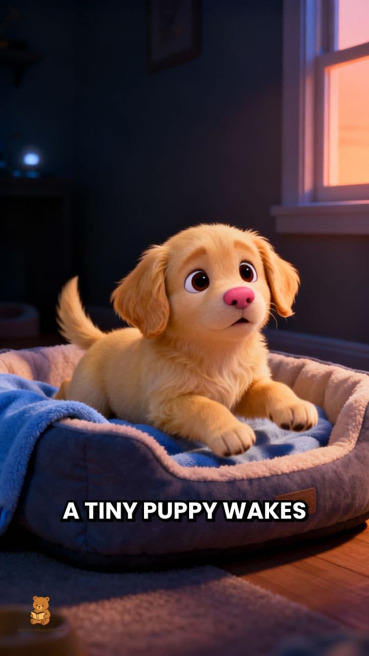 Puppy's Determined Adventure to School