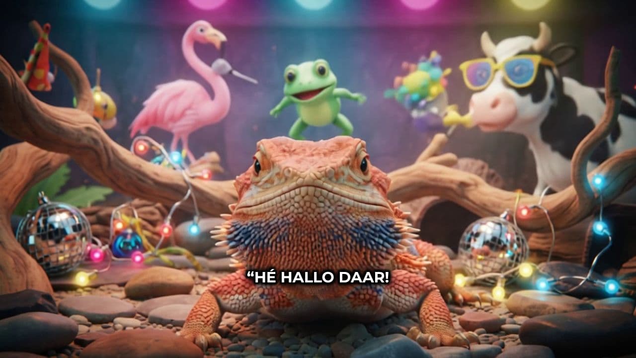 Walter Kriebeldier in de Dierentuin