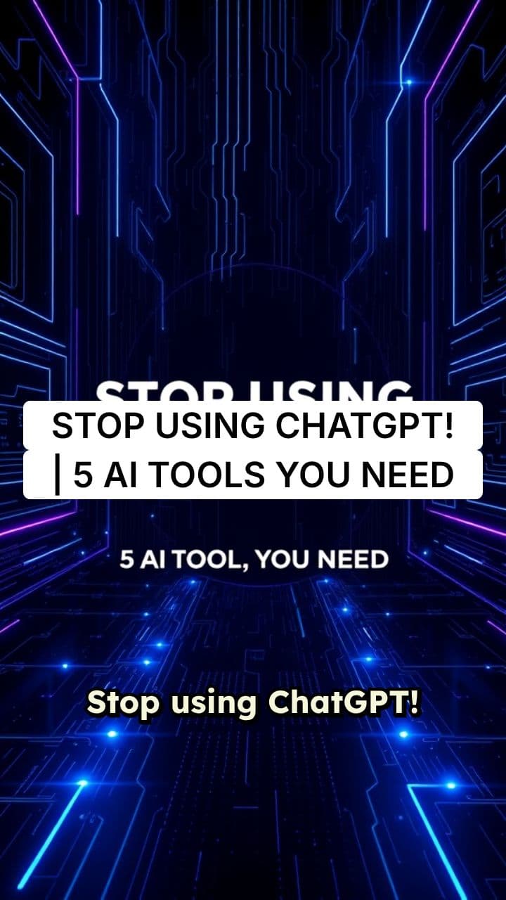 5 AI Tools to Replace ChatGPT