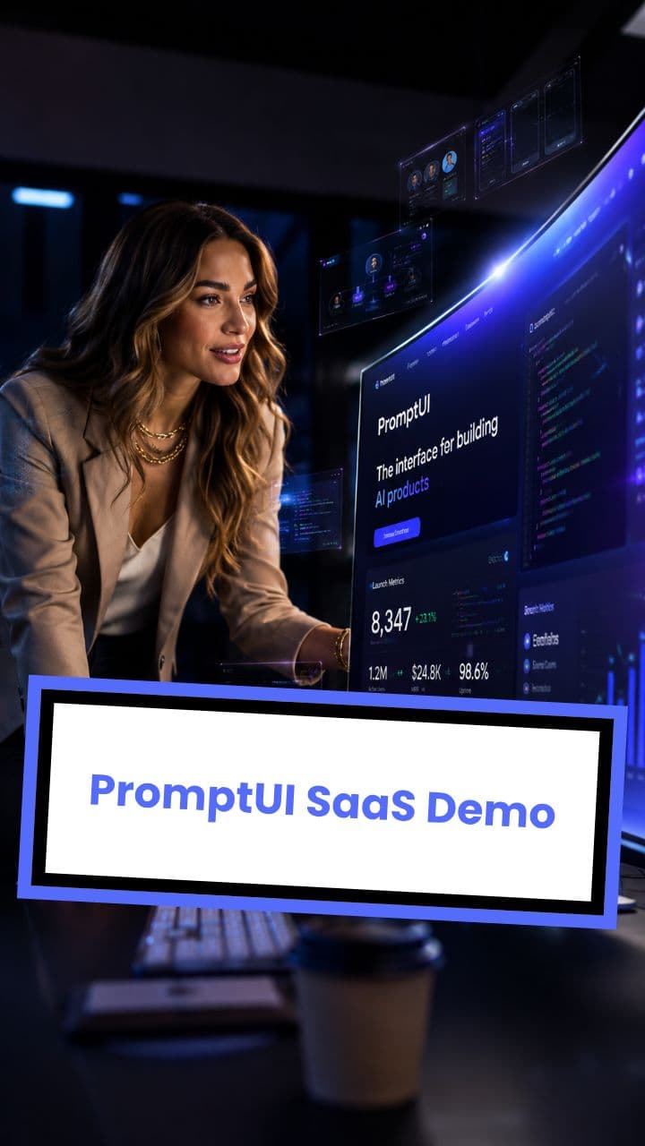 PromptUI SaaS Demo