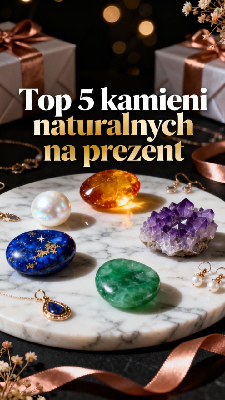 Top 5 kamieni naturalnych na prezent