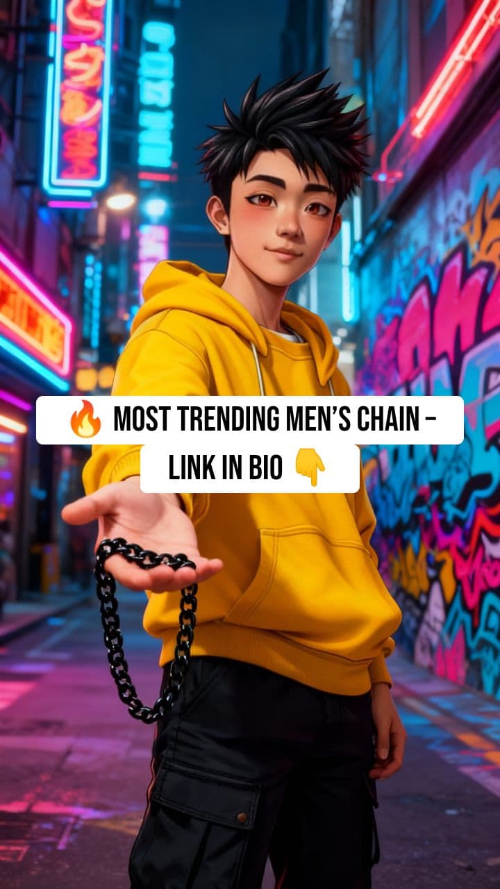 Trendy Men's Chain Reel