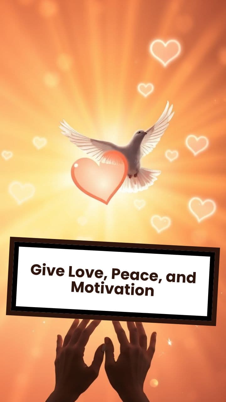 Give Love, Peace, and Motivation