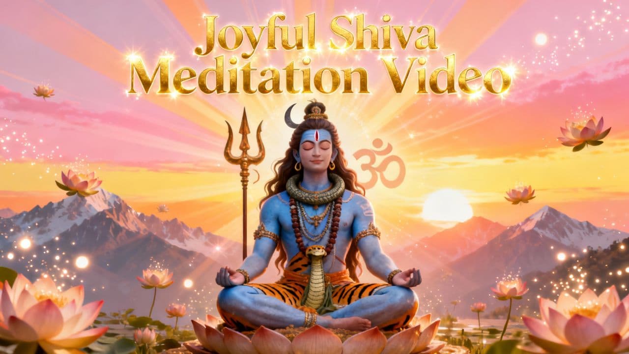 Joyful Shiva Meditation Video