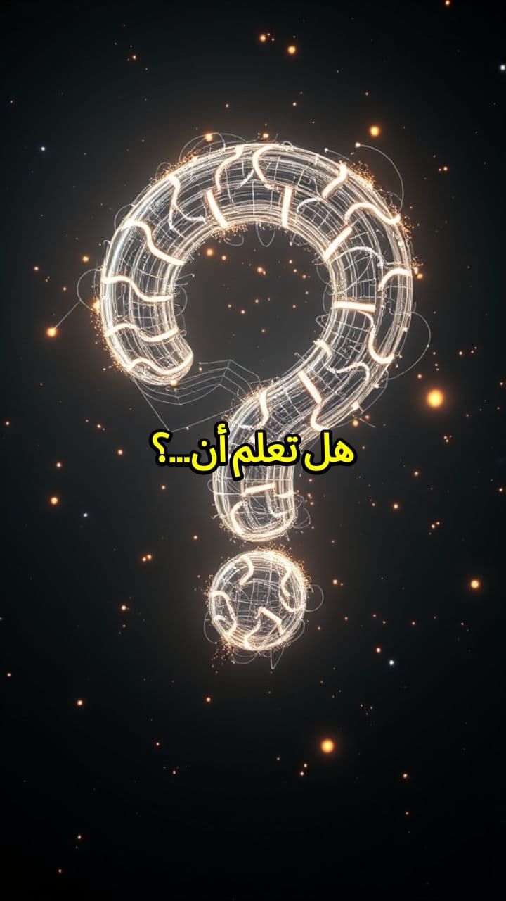 حقائق مدهشة عن العالم والطبيعة