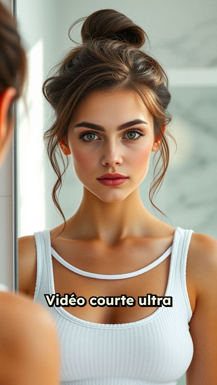 Masque visage ultra réaliste en miroir