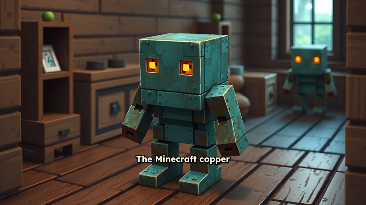 Charming Helpers: Minecraft Copper Golems