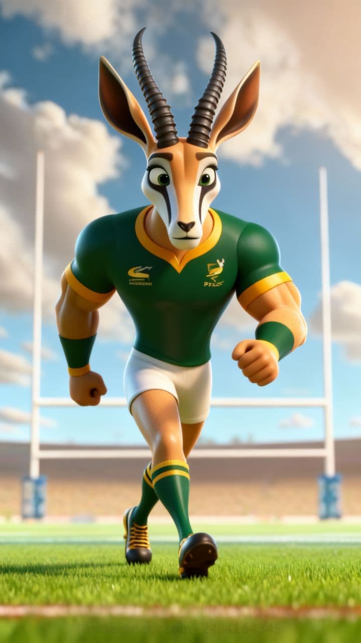 The Sprint of the Springbok