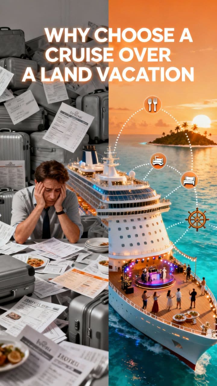 Why Choose a Cruise Over a Land Vacation
