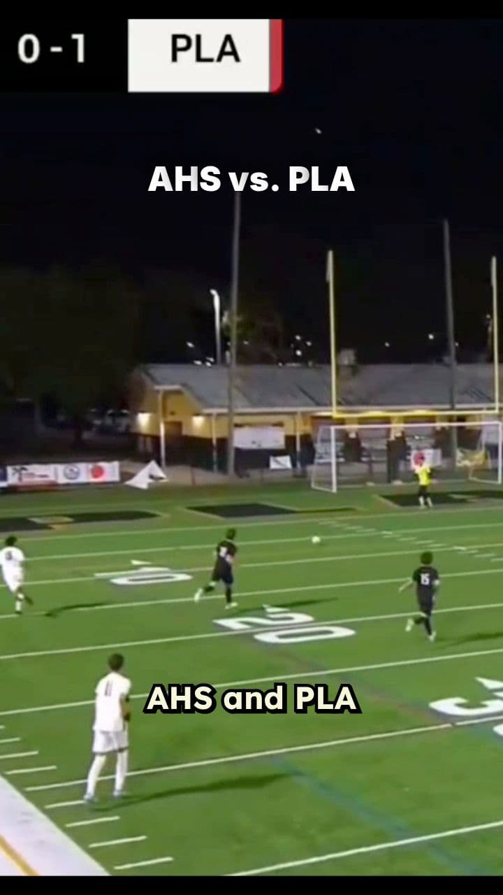 Scoreless Battle: AHS vs. PLA First Half