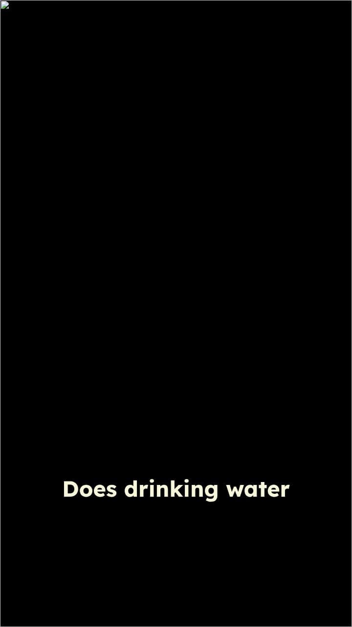 Water's Role in Weight Loss