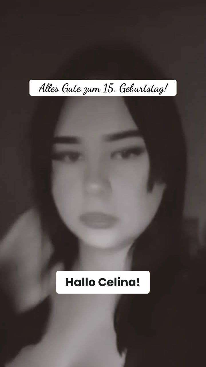 Celinas 15. Geburtstag