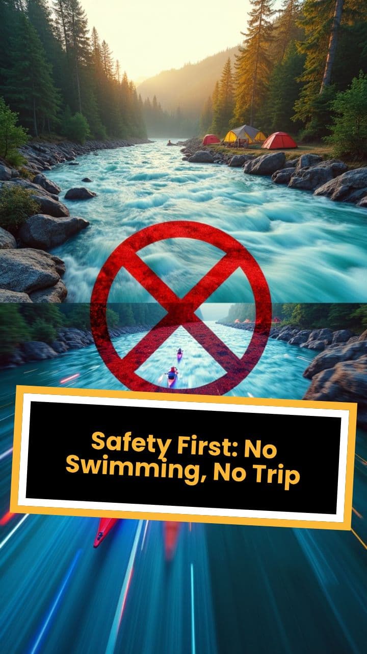 Safety First: No Swimming, No Trip