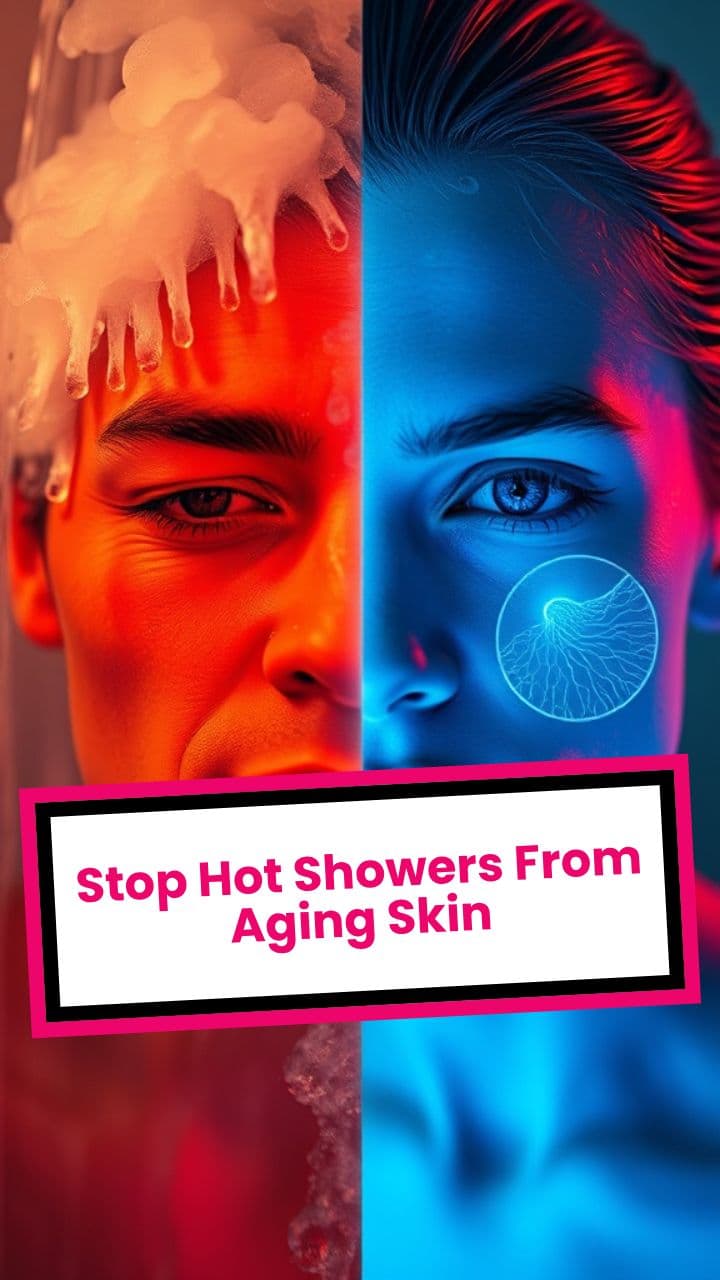 Stop Hot Showers From Aging Skin