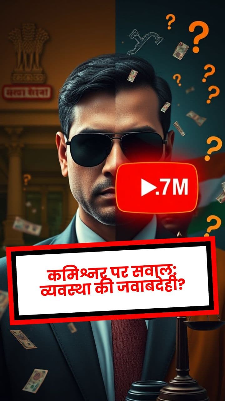 कमिश्नर पर सवाल: व्यवस्था की जवाबदेही?